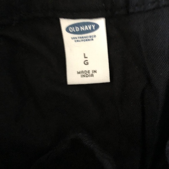 OLD Navy lace-up Black dress size L - Picture 4 of 5